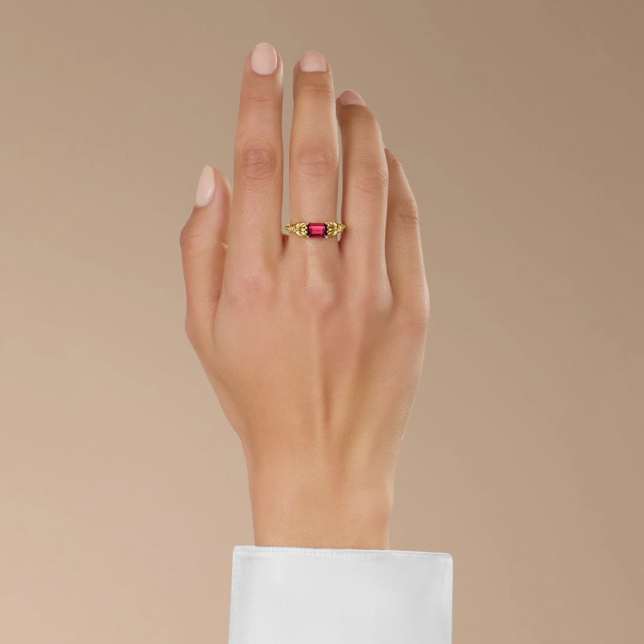 Daisy Gemstone Ring - Image 2