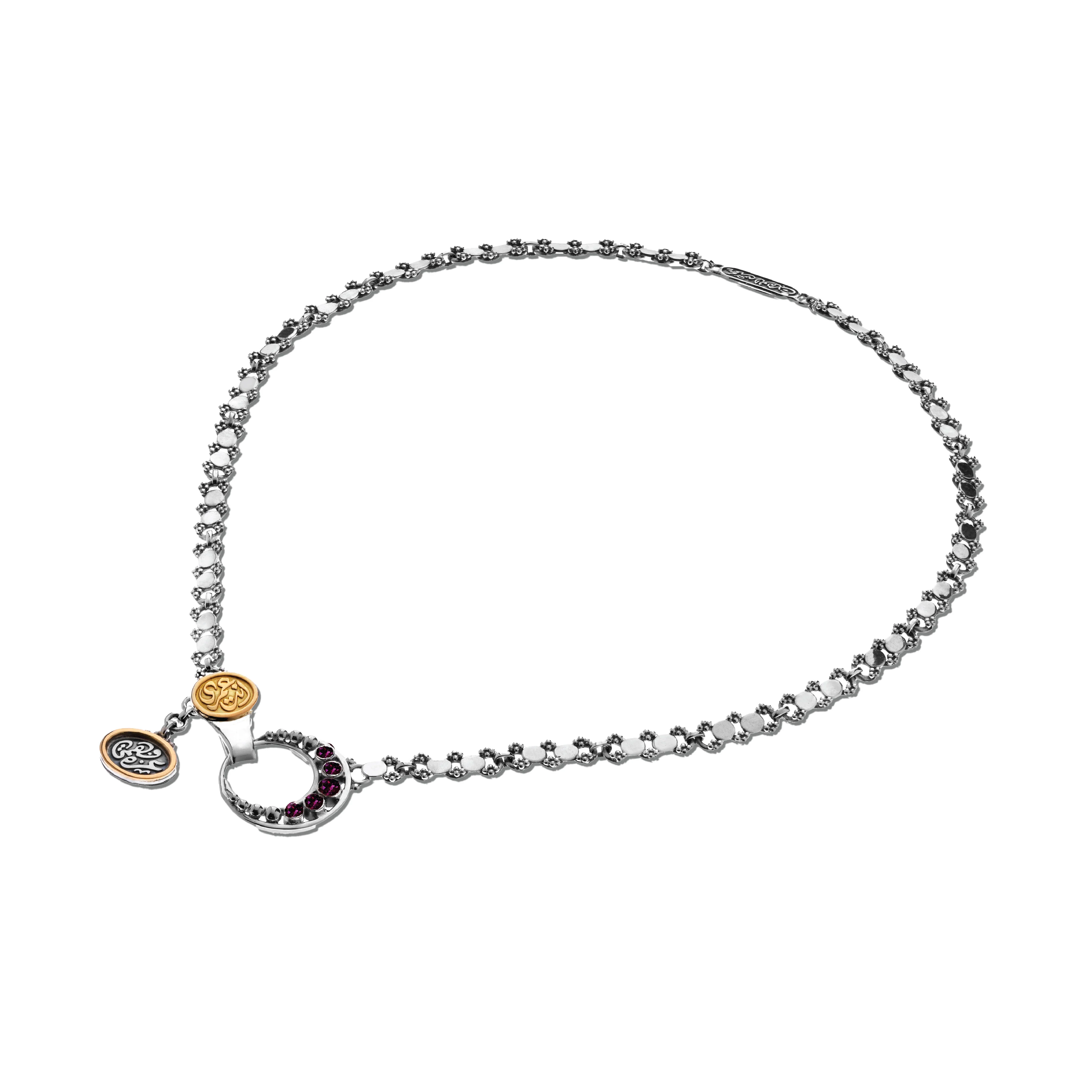 Eternity Crescent Necklace - Image 2