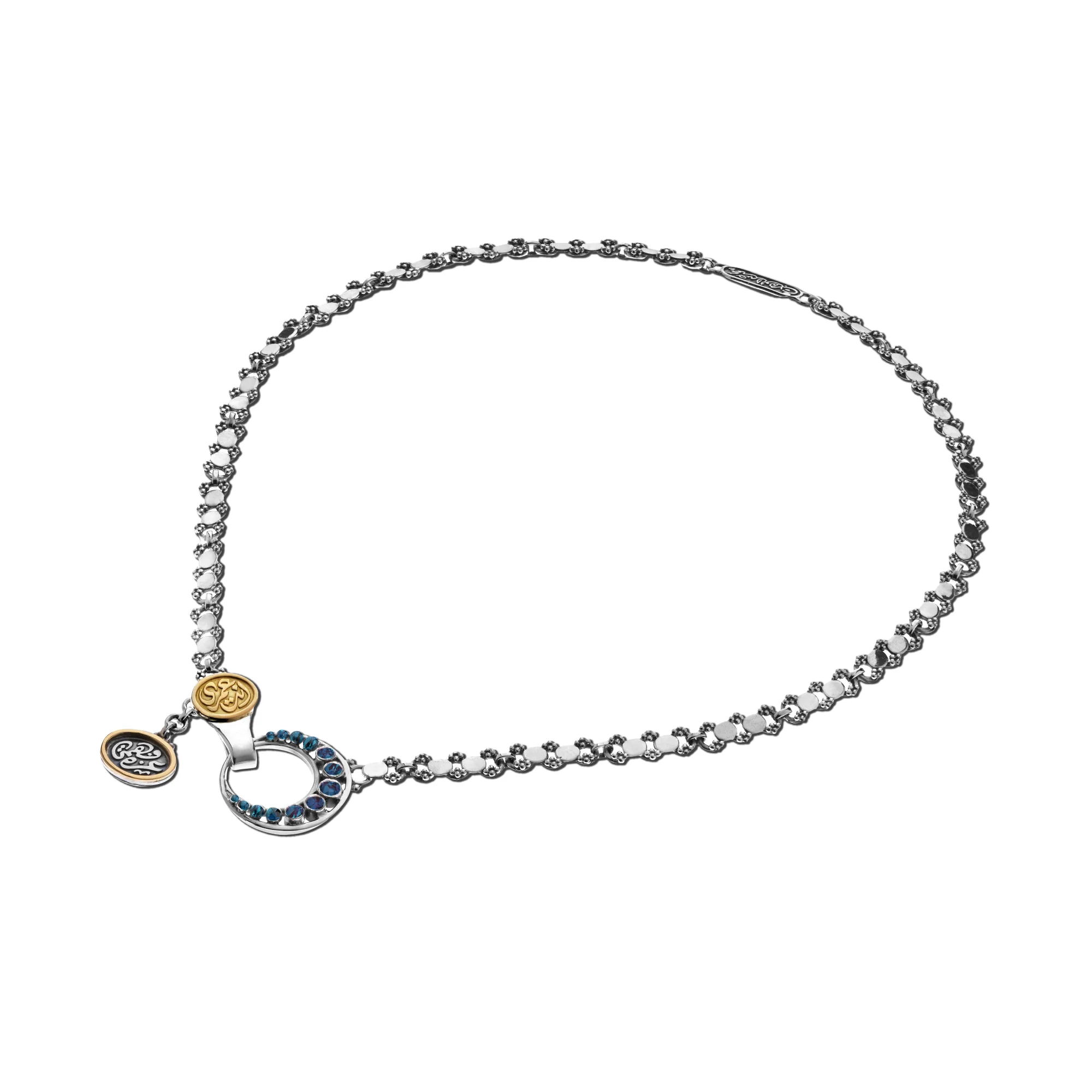 Eternity Crescent Necklace - Image 3