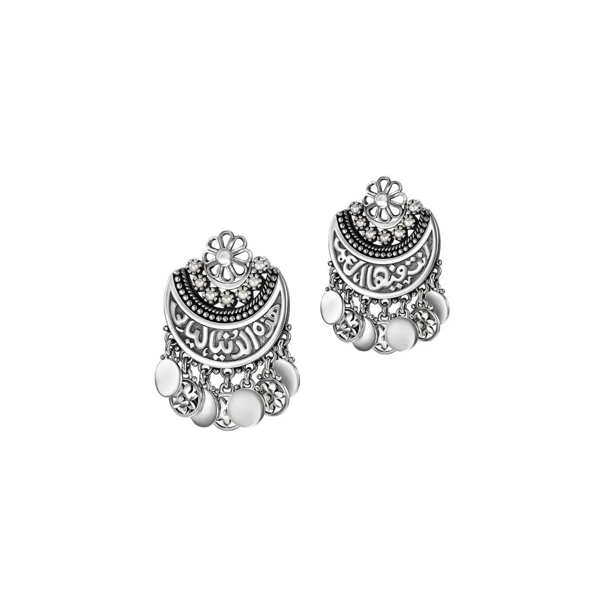 Fallahy Crescent Earrings - Image 4