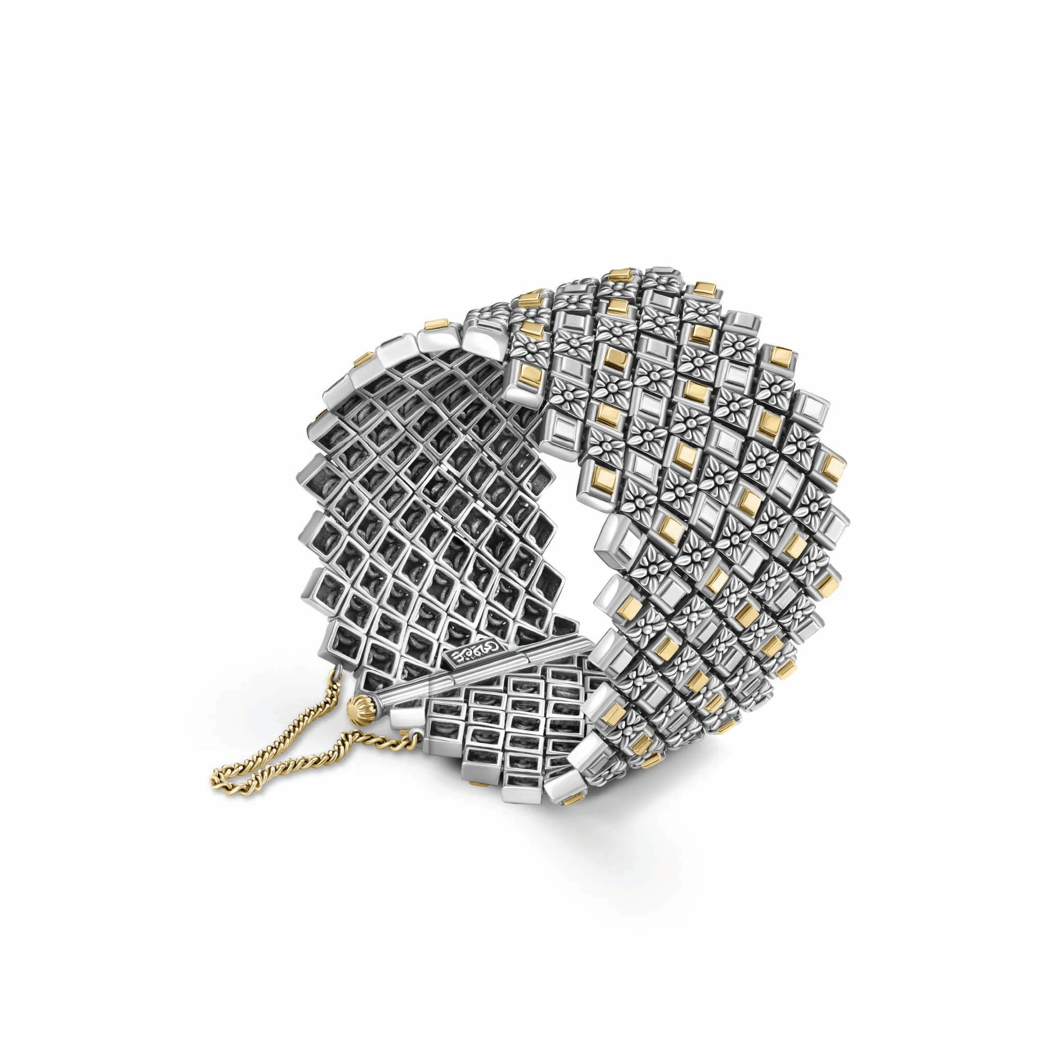 Floral Geometric Bracelet