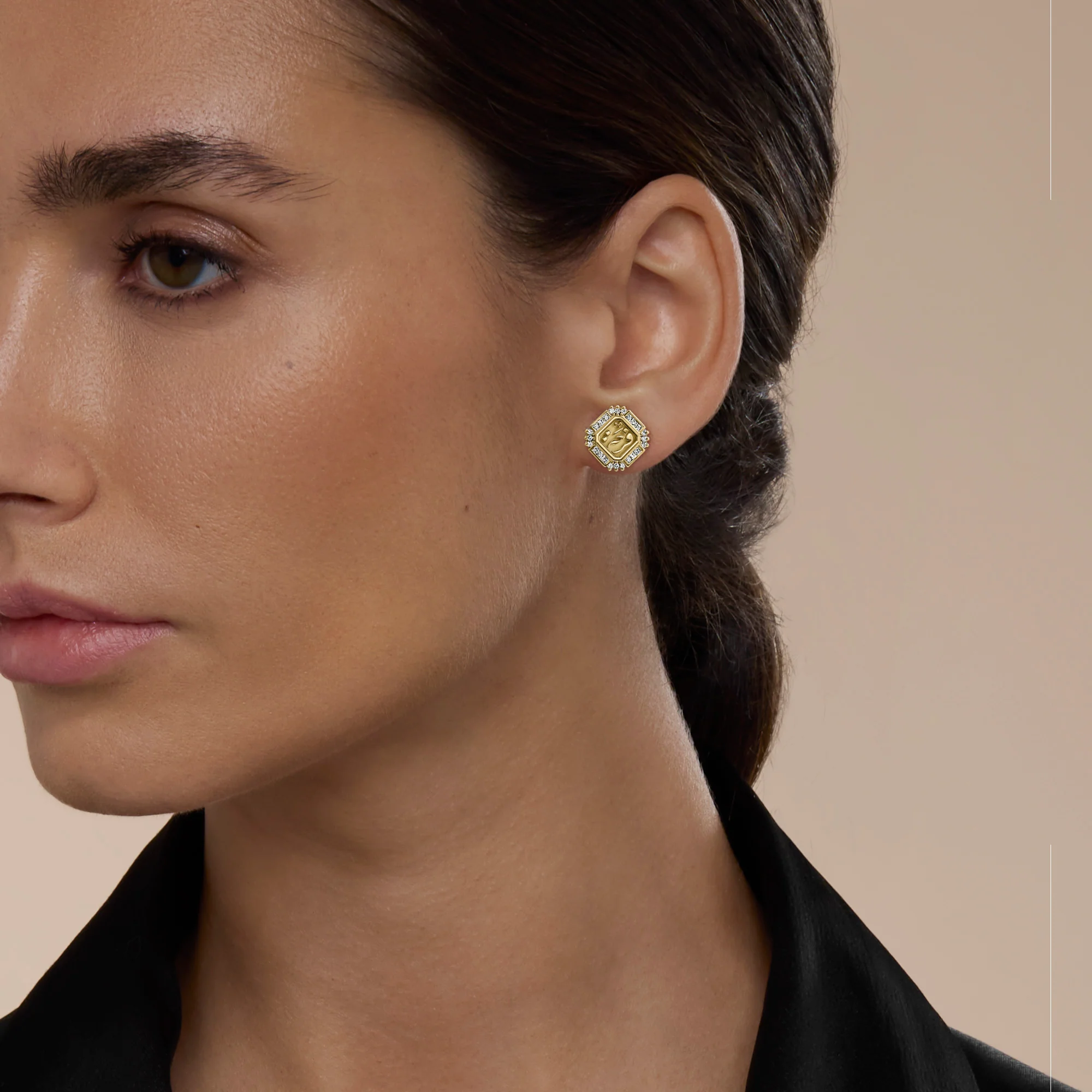 Joyful button earrings - Image 2