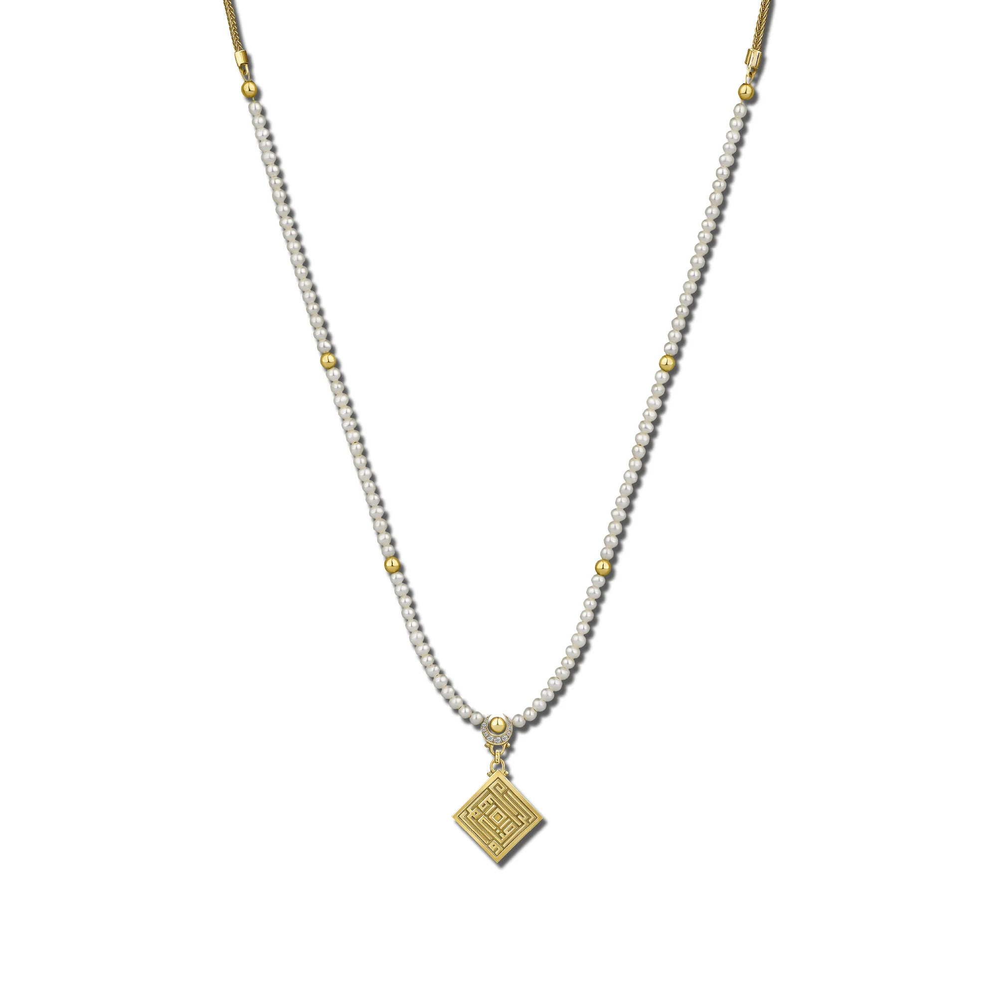 Kufi Calligraphy Necklace - Image 2