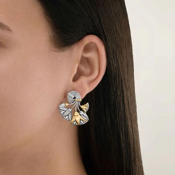 Lotus Bouquet Earrings - Image 2
