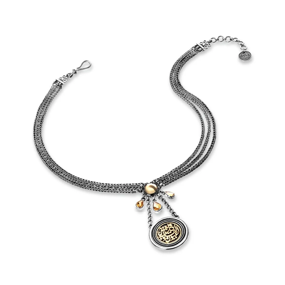 Multi-Layered Calligraphy Necklace - Image 2