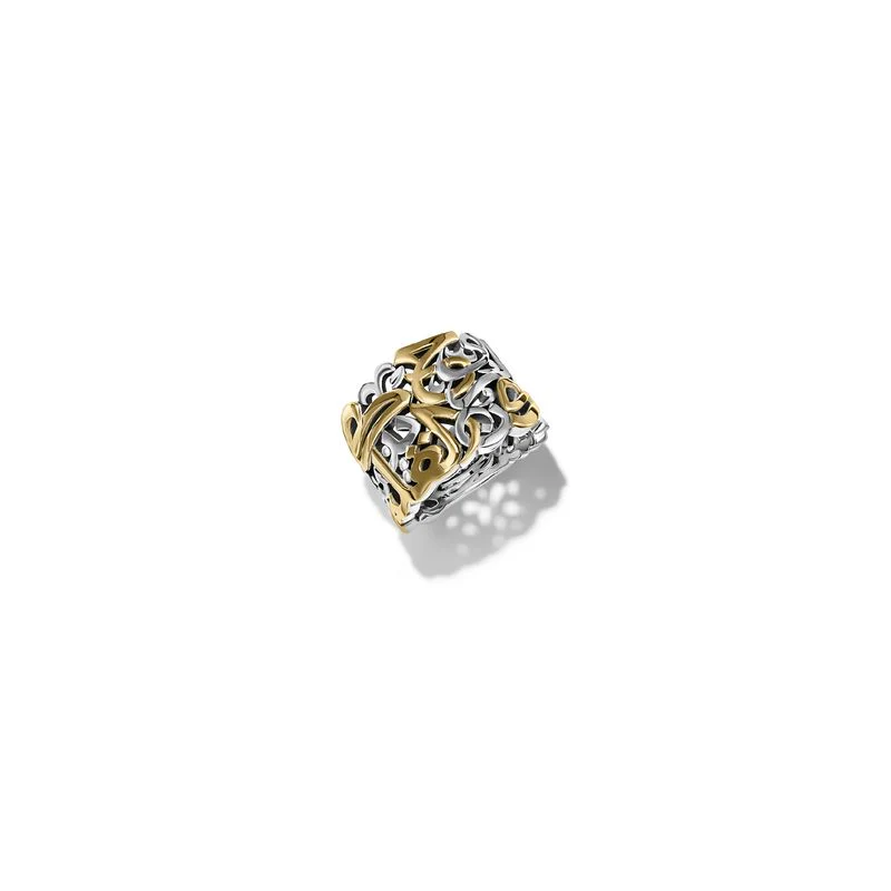 Poetry Calligraphy Ring