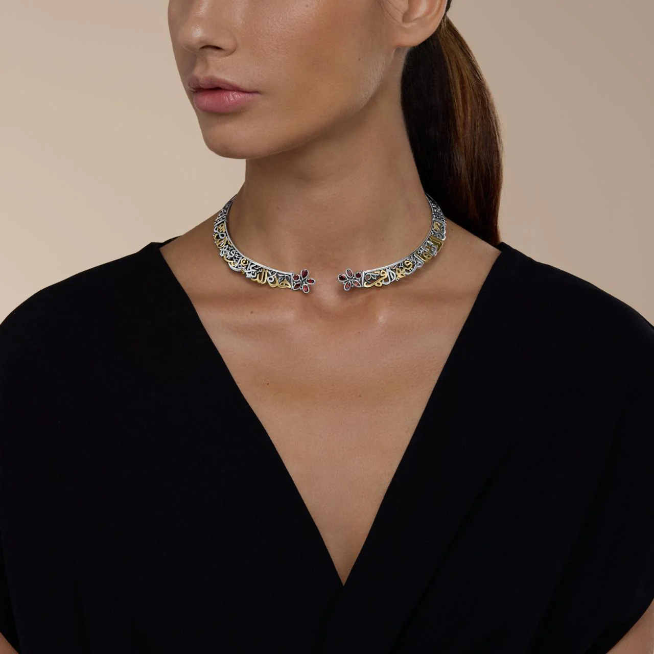 Poetry Floral Choker - Image 2