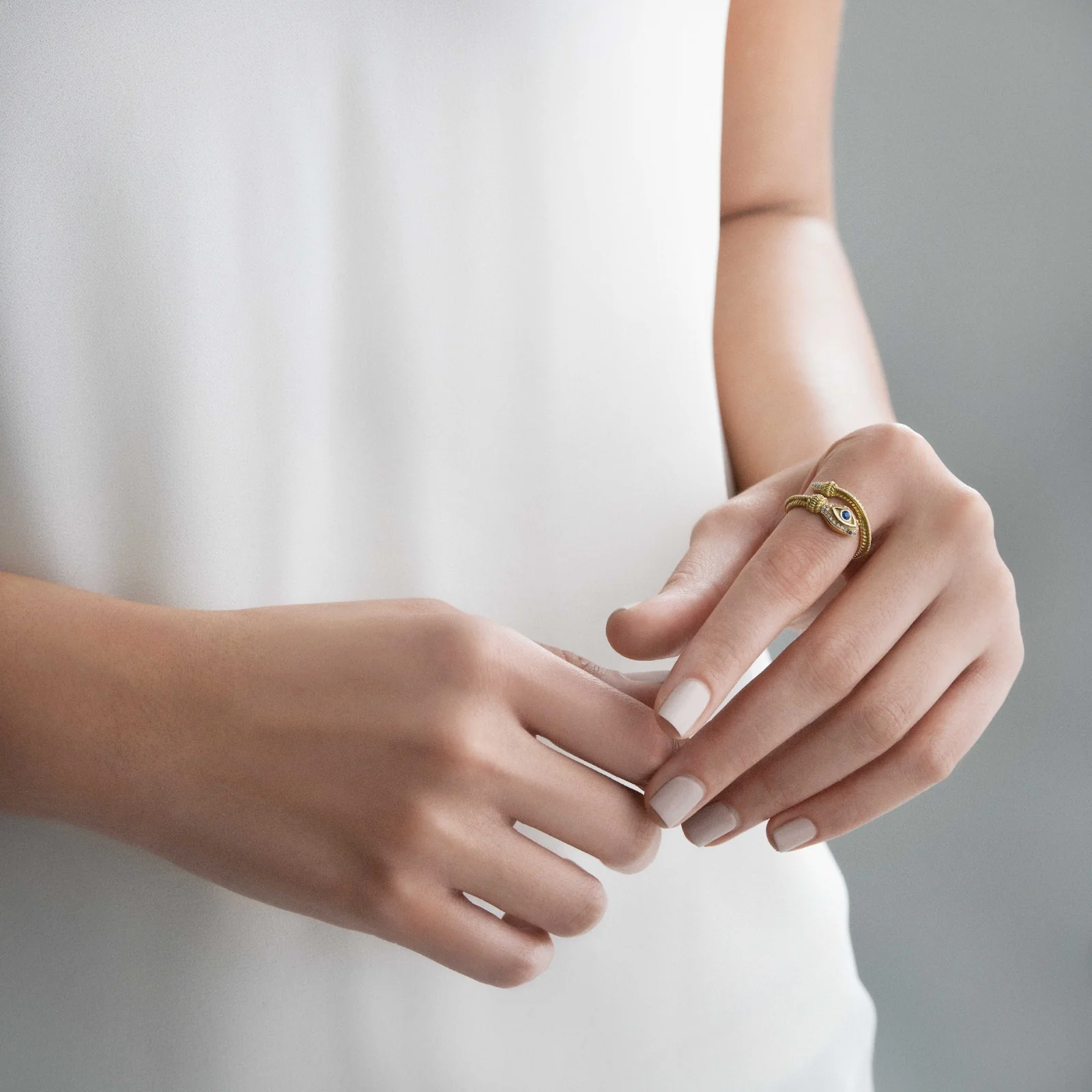 Wrap Around Snake ring - Image 3